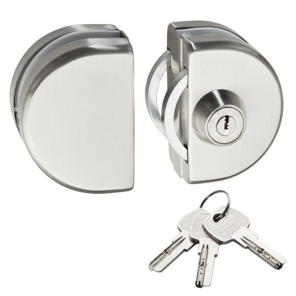 Imagem do produto FECHADURA ELETRICA VIDRO/ PAREDE CROMADA - SOPRANO