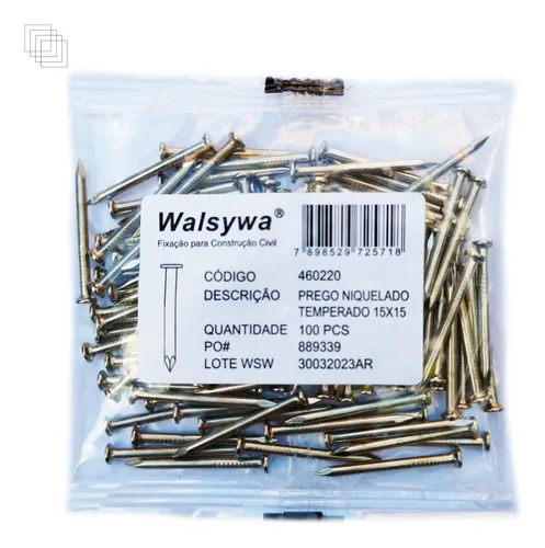 Imagem do produto PREGO 13X11 - 1X15 S/ CABECA 1KG