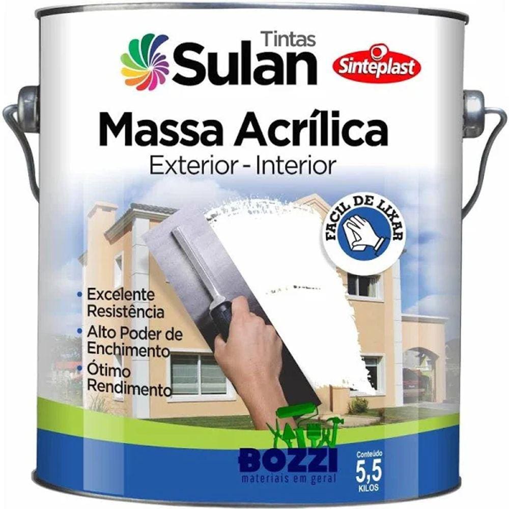 Imagem do produto MASSA ACRILICA - 25KG SBRAS