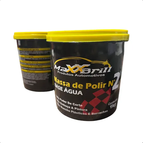 Imagem do produto MASSA DE POLIR N1 MAX RUBER