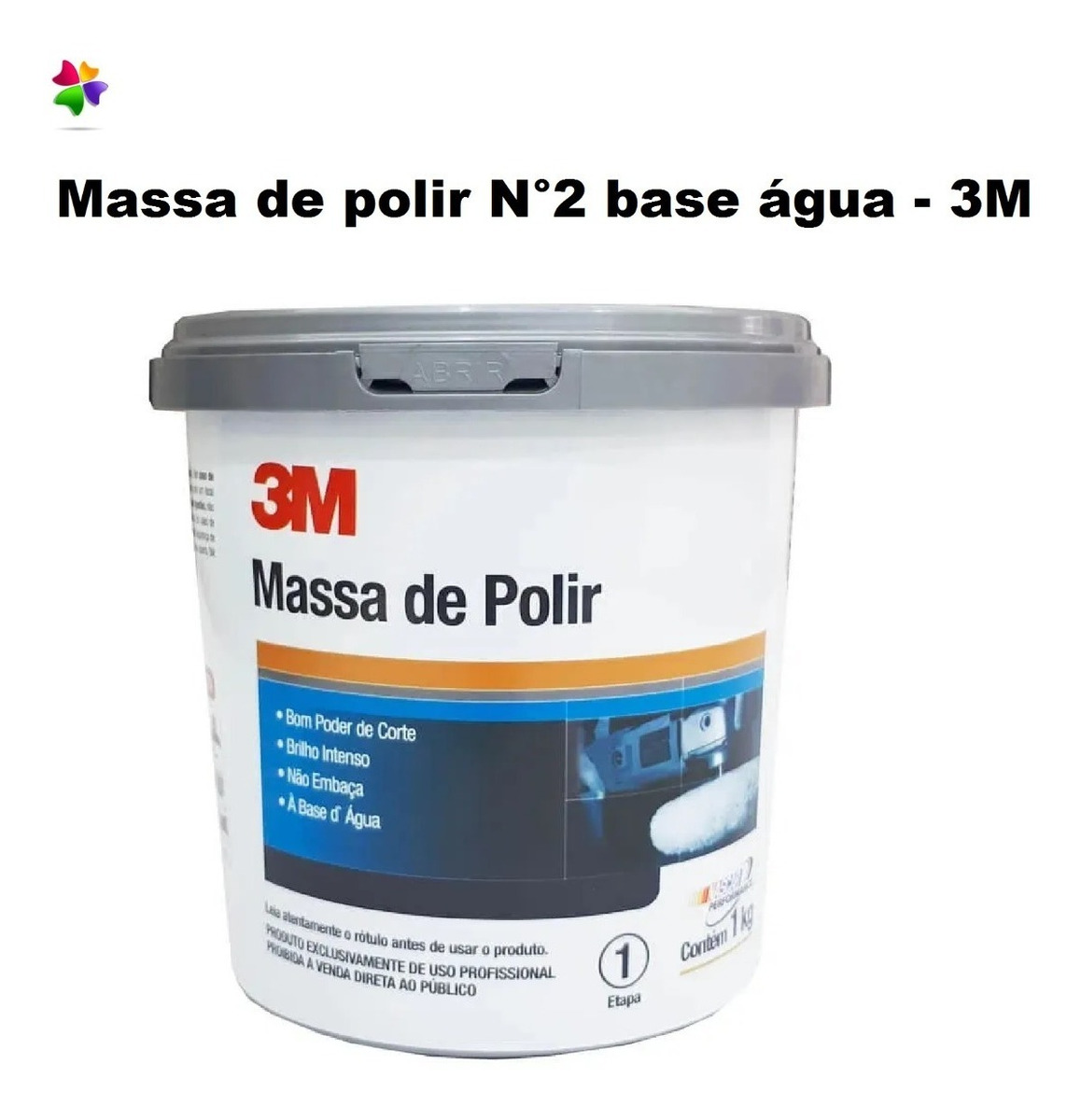 Imagem do produto MASSA DE POLIR N2 MAX RUBER