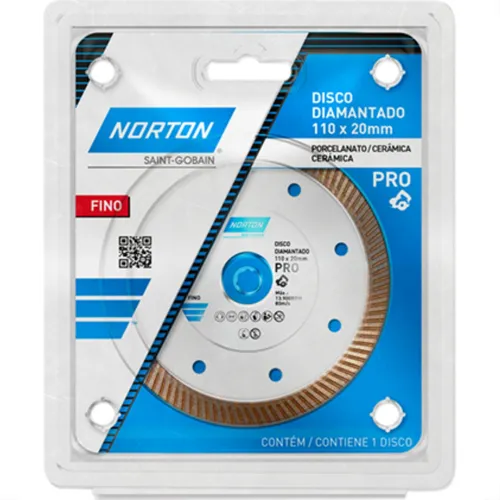 Imagem do produto DISCO DIAM PORCELANATO FINO 110X20MM NORTON