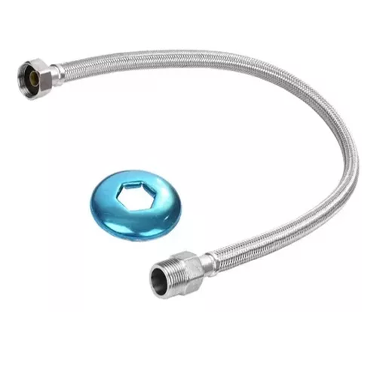 Imagem do produto ENGATE FLEX INOX 1/2 40CM REMADI