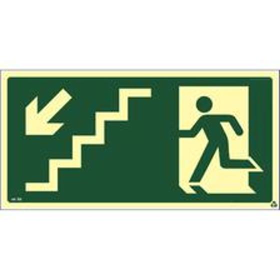 Imagem do produto PLACA SINALIZACAO ESCADA VM 20X7 EMPLAC