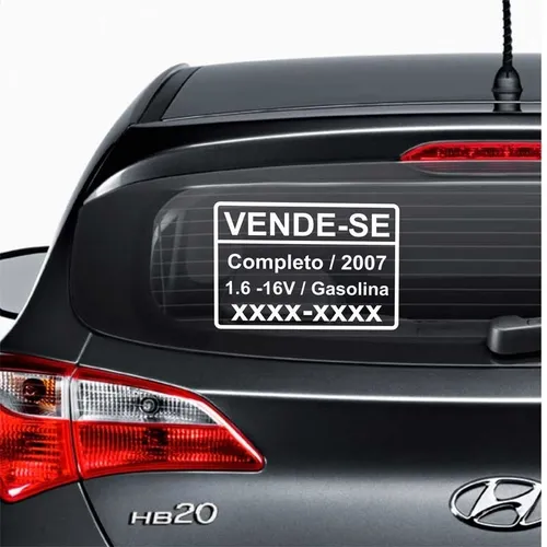 Imagem do produto PLACA SINALIZACAO VENDE-SE 30X20 EMPLAC