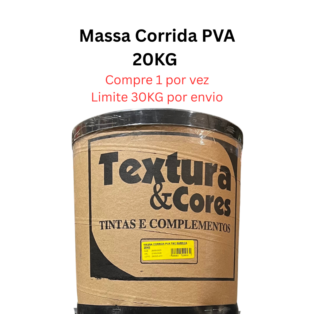 Imagem do produto MASSA CORRIDA 20KG TIN TINTAS