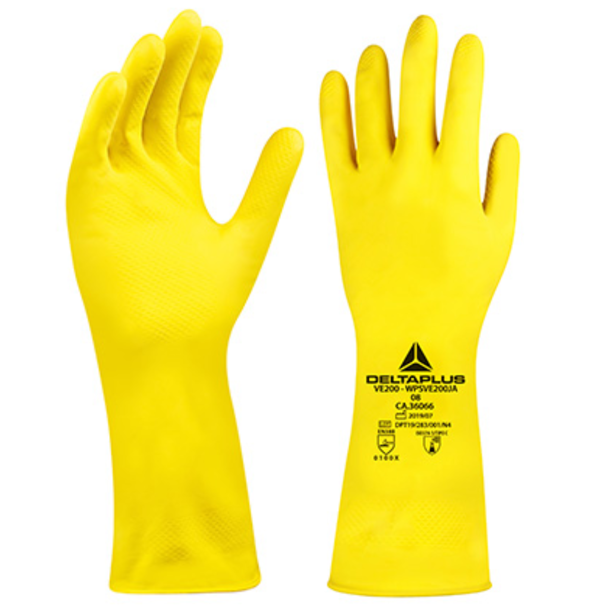 Imagem do produto LUVA LATEX AMARELA YELLING T8 MEDIO