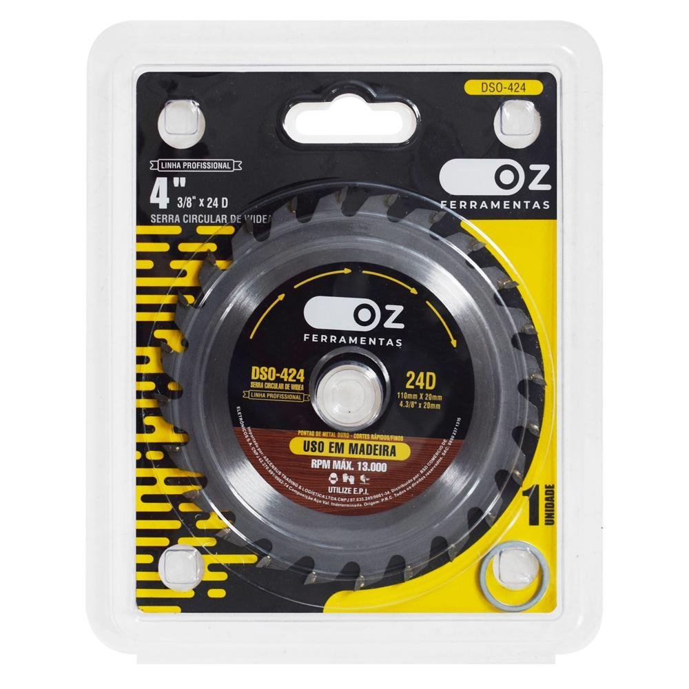 Imagem do produto DISCO SERRA MADEIRA 24D 4.3/8 110MM WAVES