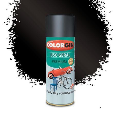 Imagem do produto TINTA SPRAY USO GERAL PRETO COLORGIN