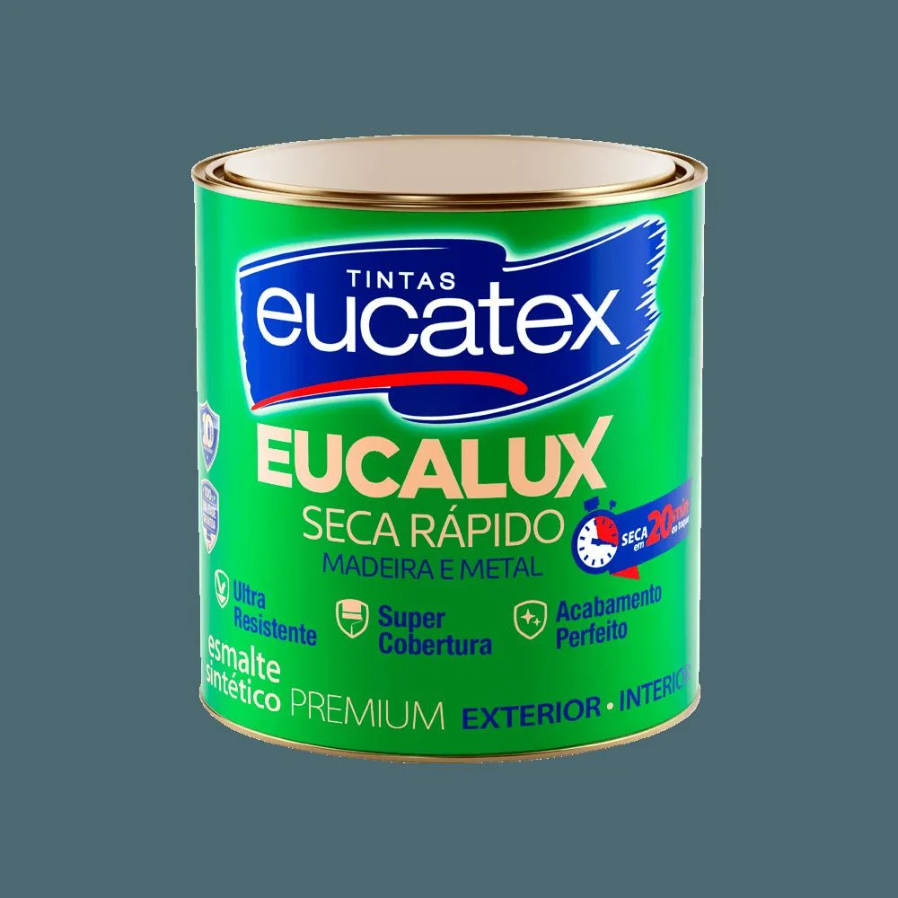 EUCALUX SEC RAP 0,9L CINZA MEDIO BR EUCATEX