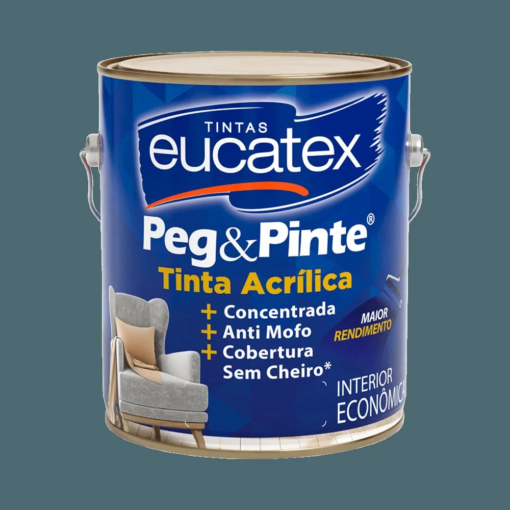 PEG & PINTE ACR 3,6L BRANCO GELO EUCATEX