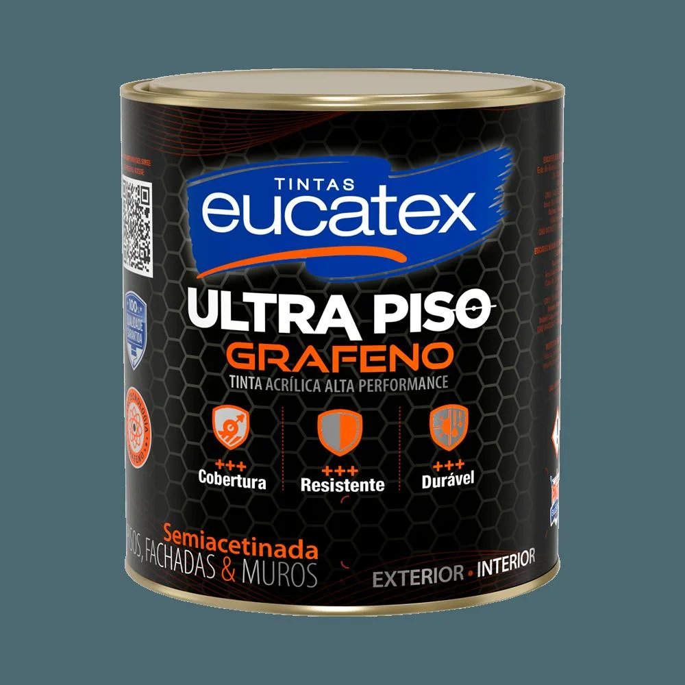 ULTRA PISO 0,9L PRETO EUCATEX