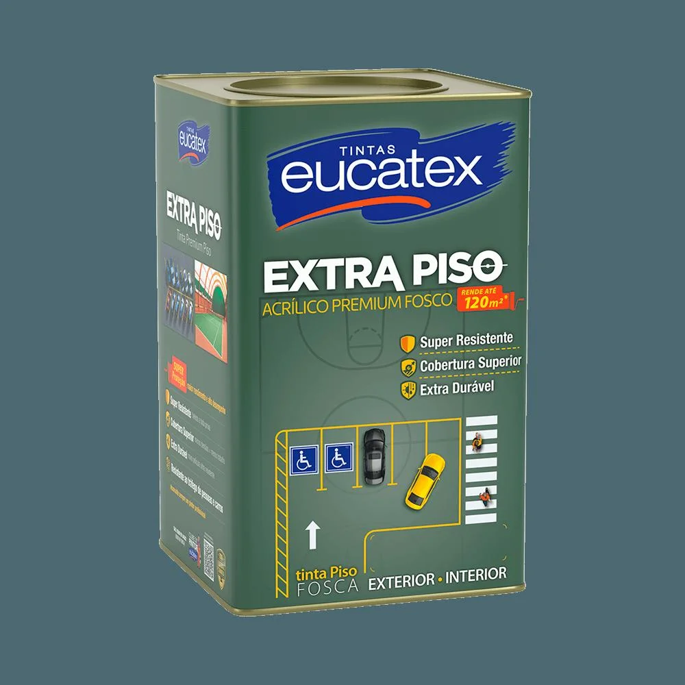 EXTRA PISO 15L BRANCO EUCATEX